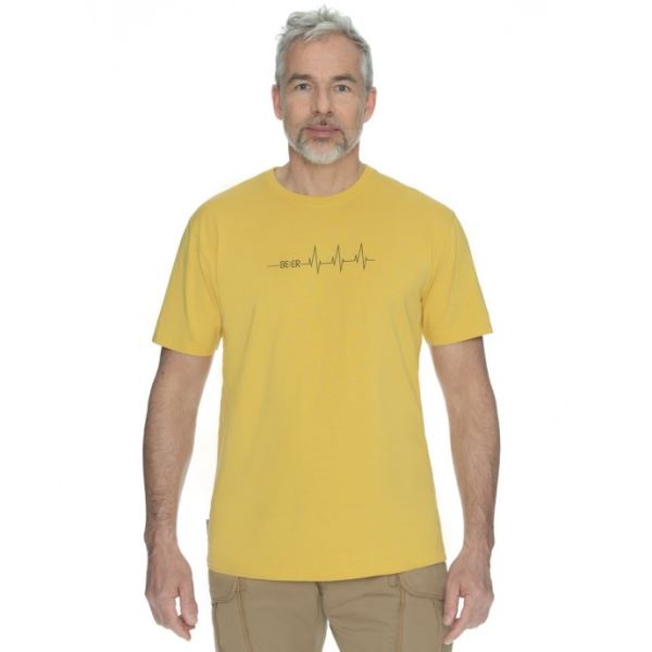 Pánske tričko BUSHMAN DROP žltá