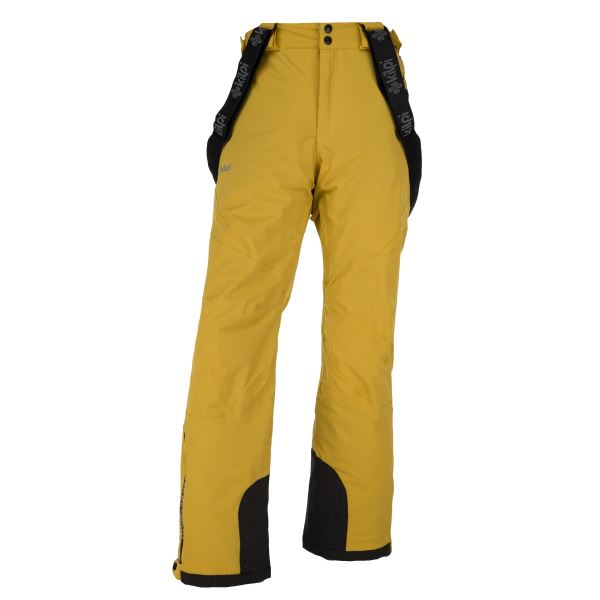 Pánske zimné lyžiarské nohavice KILPI METHONE-M žltá