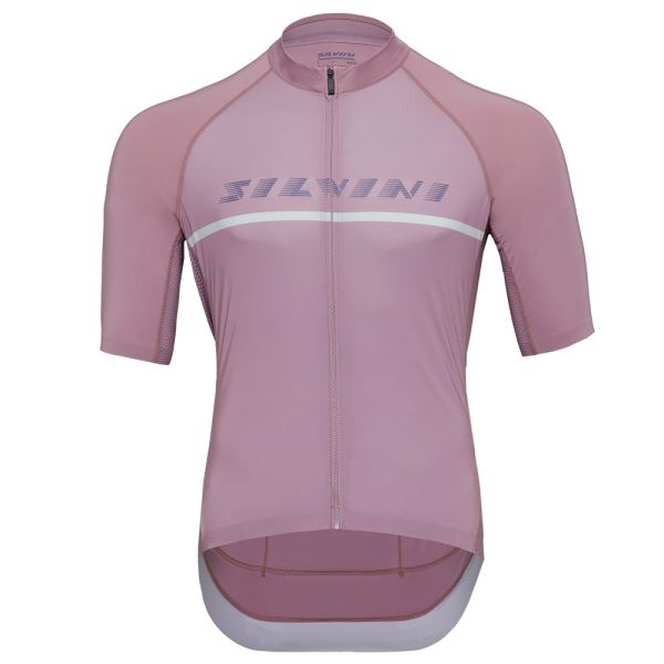 Pánsky cyklistický dres Silvini Mazzano svetlo ružová