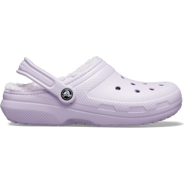 Dámske topánky Crocs CLASSIC Lined Clog fialová