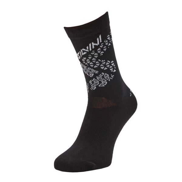 Unisex cyklo ponožky Silvini Bardiga čierna/biela