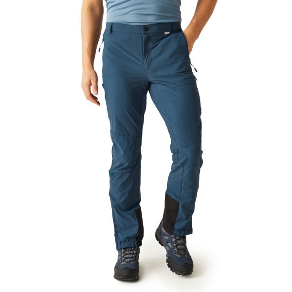 Pánske outdoorové nohavice Regatta MOUNTAIN III tmavo modrá
