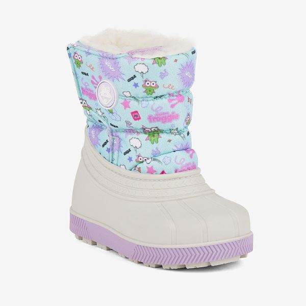Detské zimné topánky COQUI MIKI biela/mintová
