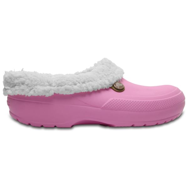 Dámske topánky Crocs CLASSIC Blitzen III Clog ružová / biela