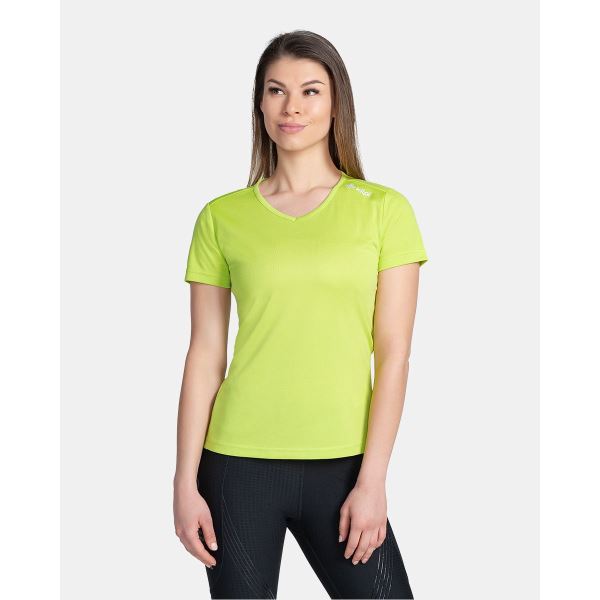 Dámske bežecké tričko Kilpi DIMA-W svetlo zelená