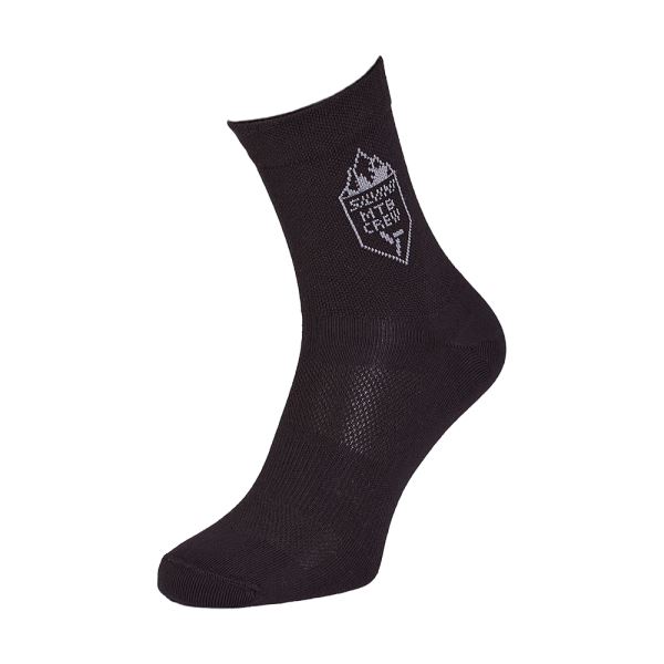 Unisex ponožky Silvini Bevera čierna/sivá