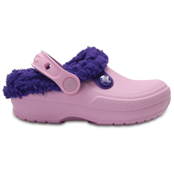 Detské topánky Crocs CLASSIC Blitzen III Clog K ružová / fialová