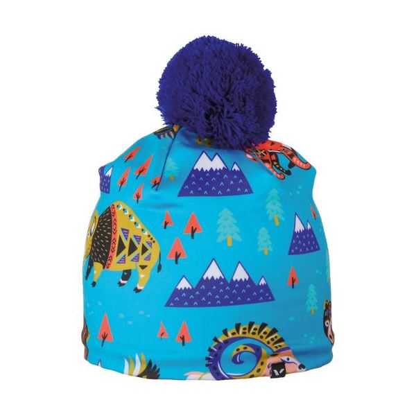 Detská športová zimná čiapka Viking PIXI modrá UNI
