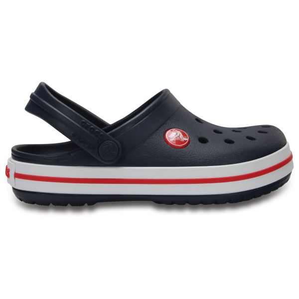 Detské topánky Crocs CROCBAND tmavo modrá/červená