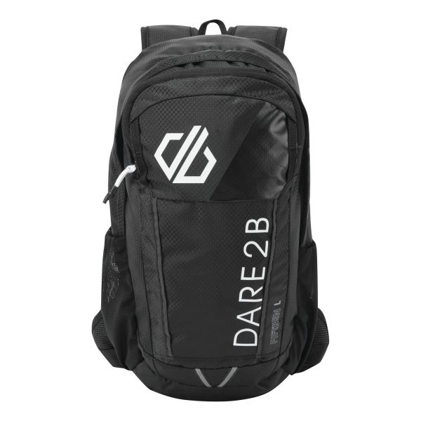 Unisex športový batoh Dare2b VITE AIR čierna/biela