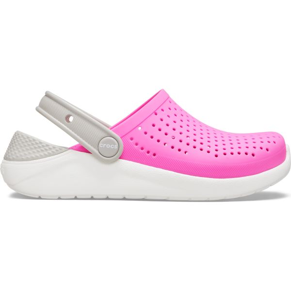 Detské topánky Crocs LiteRide Clog ružová / biela
