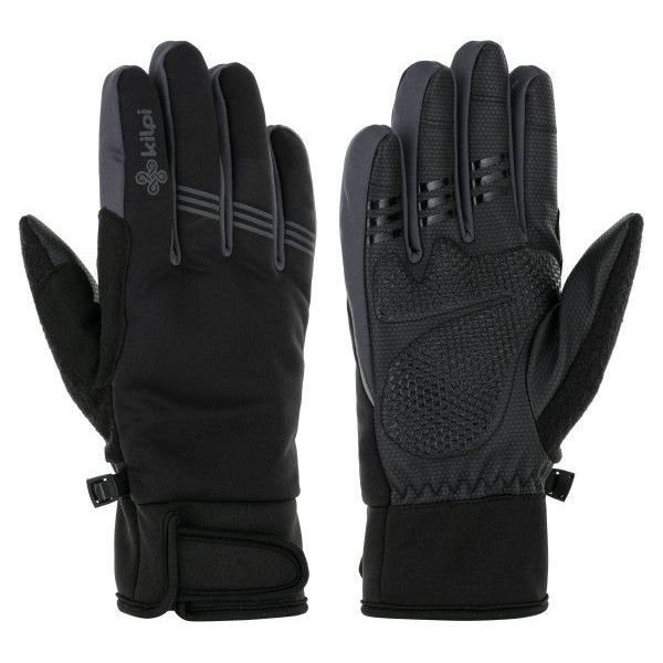 Zateplené rukavice na bežky Kilpi CINQO-U čierna