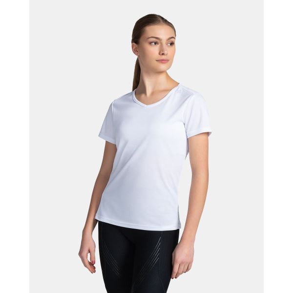 Dámske bežecké tričko Kilpi DIMA-W biela