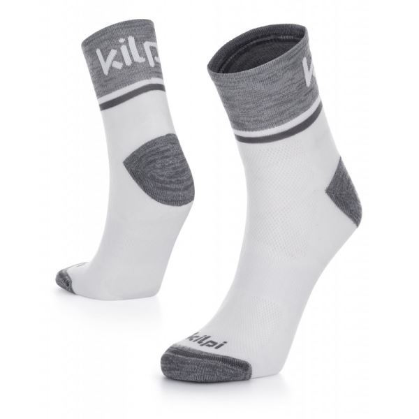 Unisex bežecké ponožky Kilpi SPEED-U biela