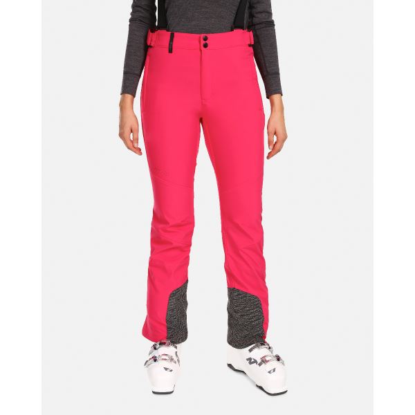 Dámske softshellové lyžiarske nohavice Kilpi RHEA-W ružová