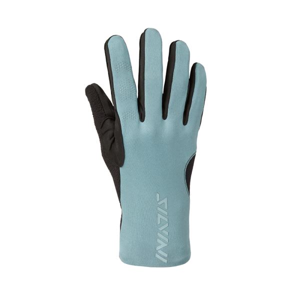 Pánske rukavice na bežky Silvini Isarco svetlo modrá/čierna
