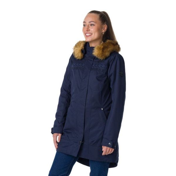 Dámsky zimný kabát Kilpi PERU-W tmavo modrá