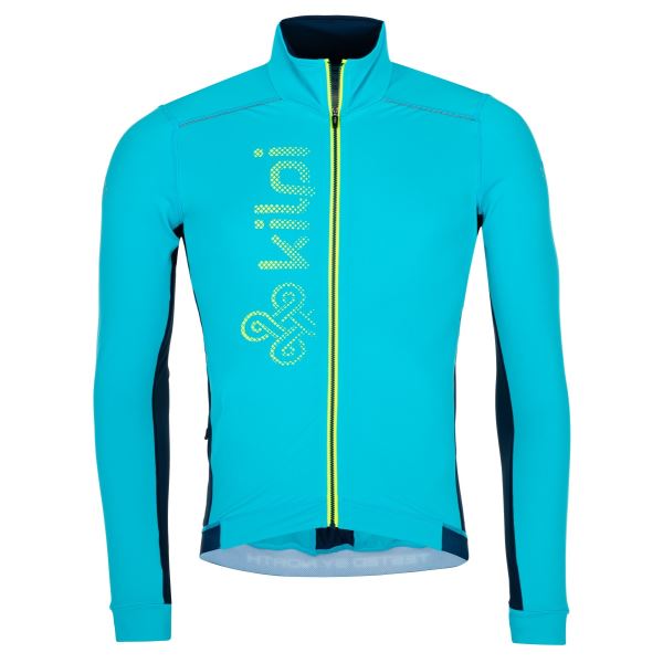 Pánsky cyklistický dres s dlhým rukávom Kilpi CAMPOS-M modrá