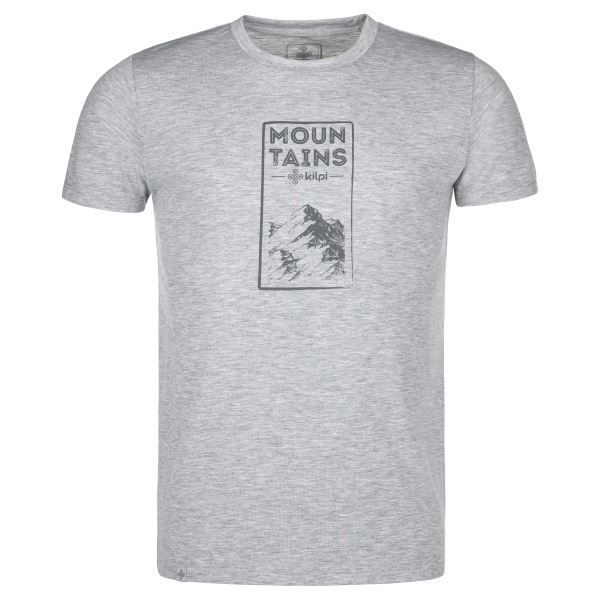Pánske outdoorové tričko Kilpi GAROVE-M svetlo šedá