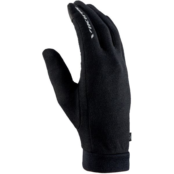 Unisex merino rukavice Viking ALFA čierna
