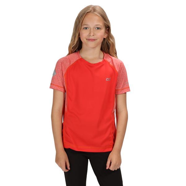 Detské tričko Regatta DAZZLER II korálovo červená