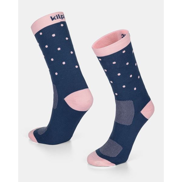 Unisex športové ponožky Kilpi DOTS-U tmavo modrá