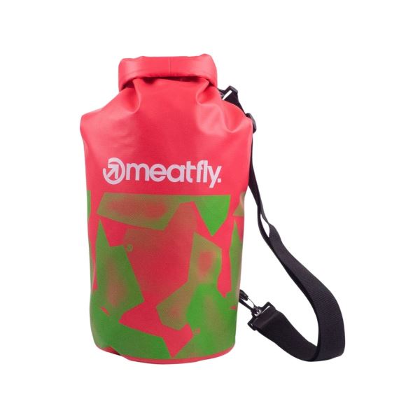 Športový vak Meatfly Dry Bag 10 L ružová