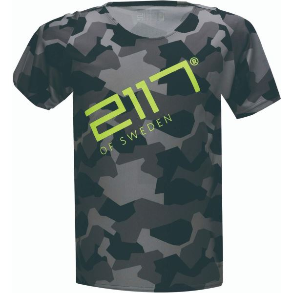 Pánske tričko MTB 2117 KISA čierna / zelená
