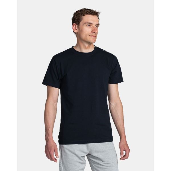 Pánske bavlnené tričko Kilpi PROMO-M čierna