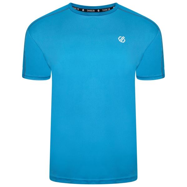 Pánske funkčné tričko Dare2b DISCERNIBLE modrá