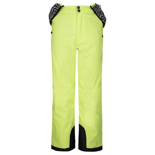 Detské lyžiarske nohavice Kilpi GABONE-J svetlo zelená