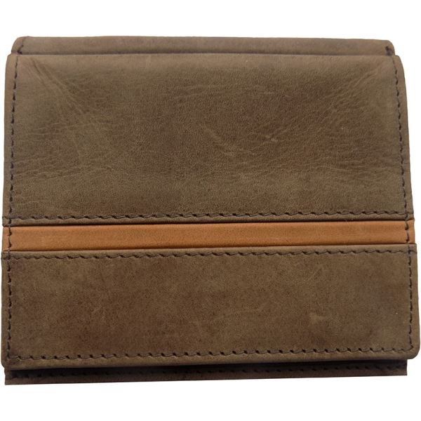 Pánska kožená peňaženka WFY 346 tmavo hnedá