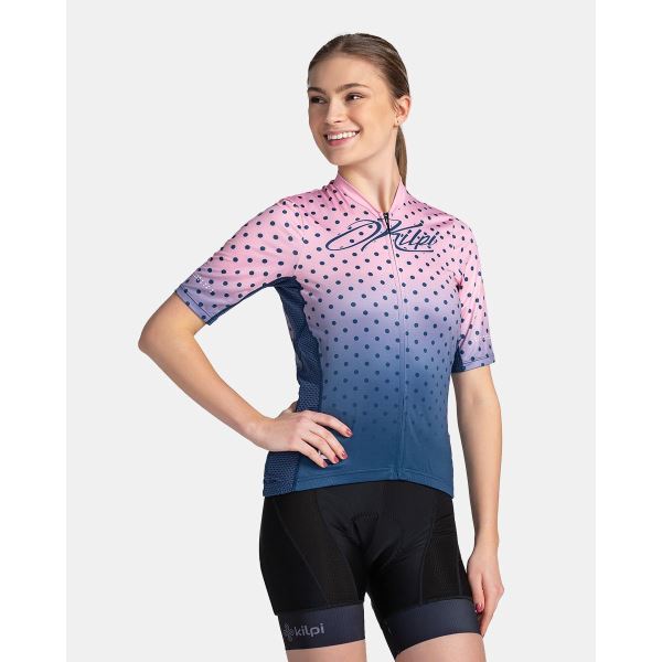 Dámsky cyklistický dres Kilpi RITAEL-W svetlo ružová