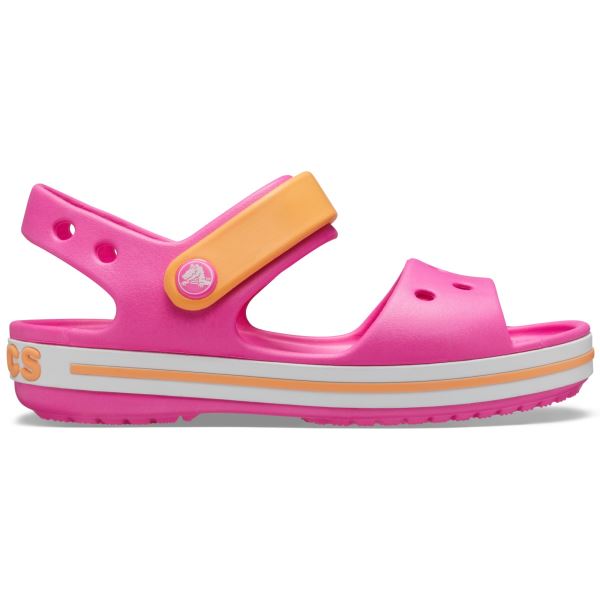 Detské sandále Crocs CROCBAND ružová / oranžová