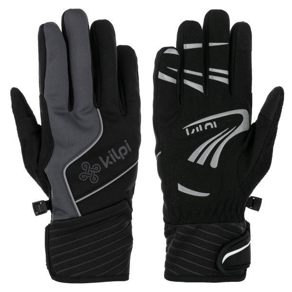Softshellové rukavice Kilpi ROT-U čierna