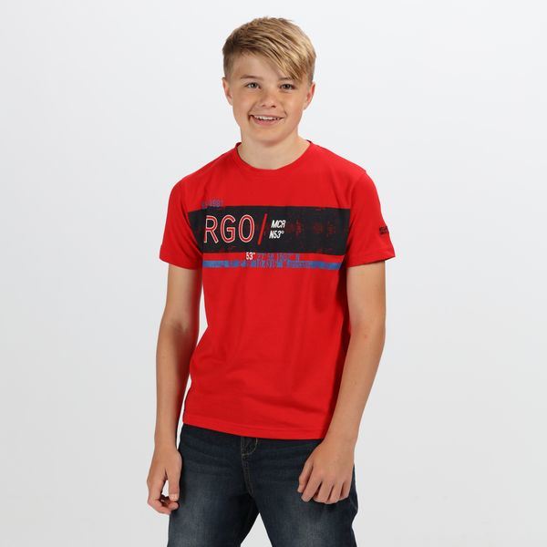 Detské tričko Regatta BOSLEY II červená