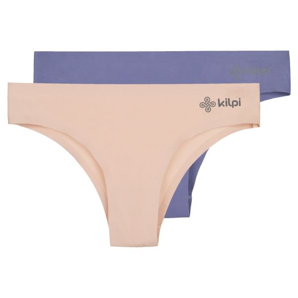 Dámske nohavičky 2 pack Kilpi 2P NELIA-W fialová/ružová