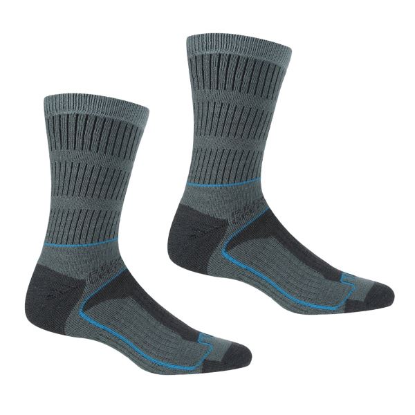 Dámske ponožky Regatta SAMARIS sivá / modrá