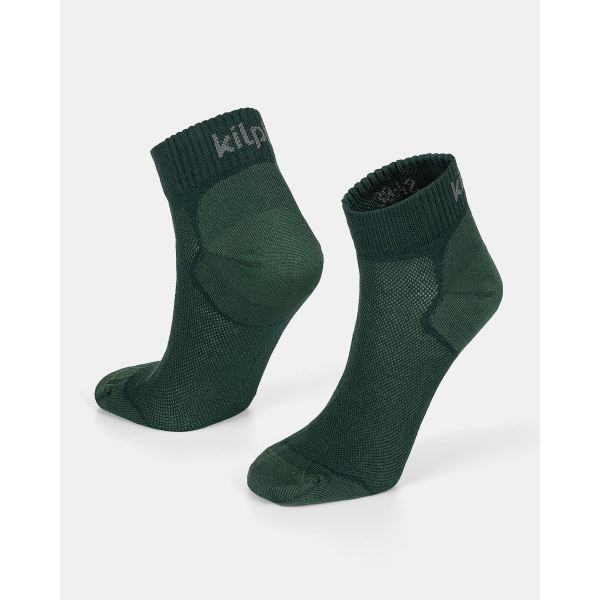 Unisex bežecké ponožky Kilpi MINIMIS-U tmavo zelená