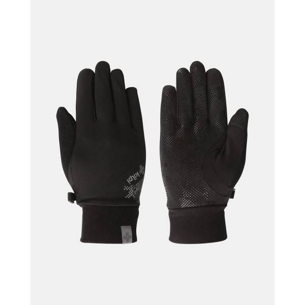 Bežecké rukavice Kilpi CASPI-U čierna