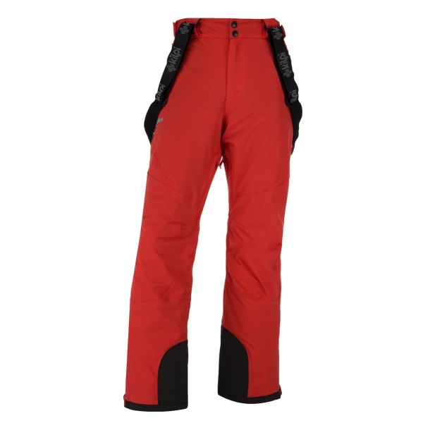 Pánske zimné lyžiarské nohavice KILPI METHONE-M červená