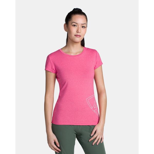 Dámske technické tričko Kilpi LISMAIN-W ružová