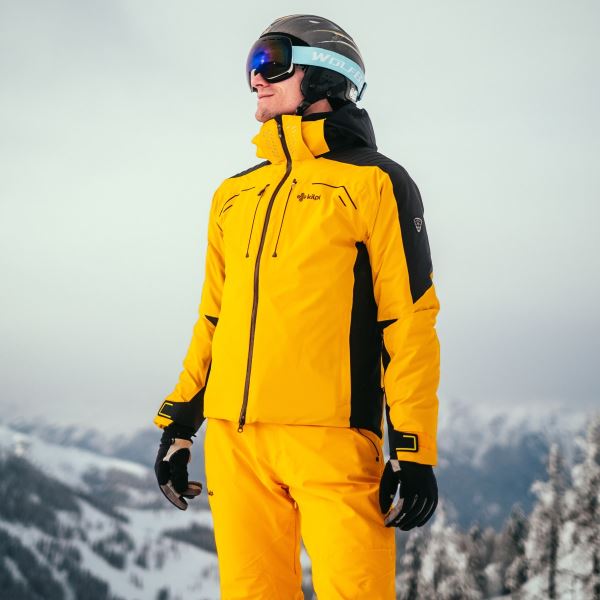 Pánsky lyžiarsky outfit HYDER žltá
