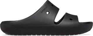 Detské šľapky Crocs CLASSIC V2 čierna Detské šľapky Crocs CLASSIC V2 čierna