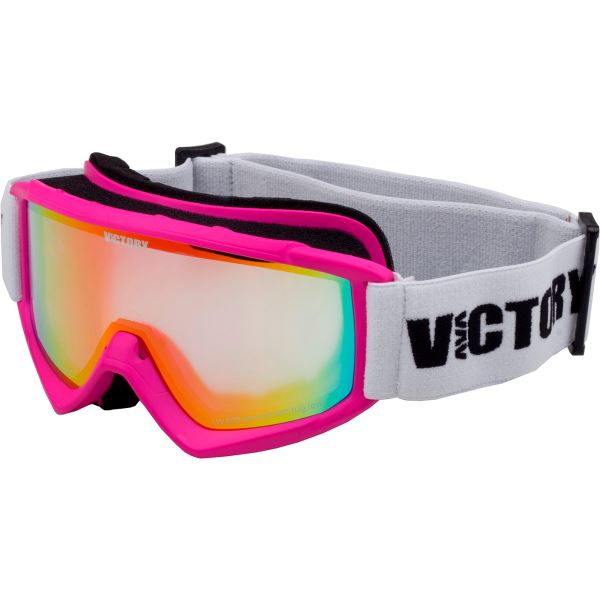 Detské lyžiarske okuliare Victory SPV 620 ružová