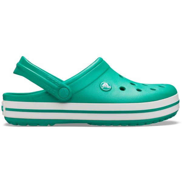 Pánske topánky Crocs CROCBAND zelená / biela