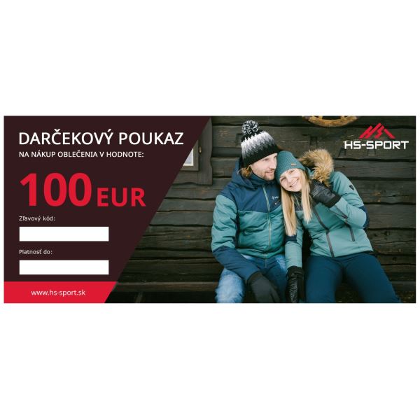 Darčekový poukaz v hodnote 100 EUR - ONLINE