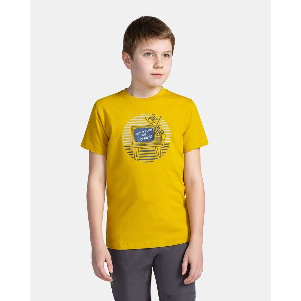 Chlapčenské tričko Kilpi SALO-JB žltá