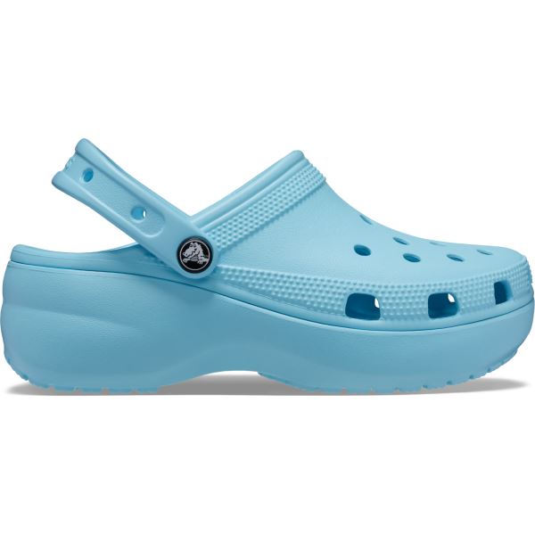 Dámske topánky Crocs CLASSIC PLATFORM modrá
