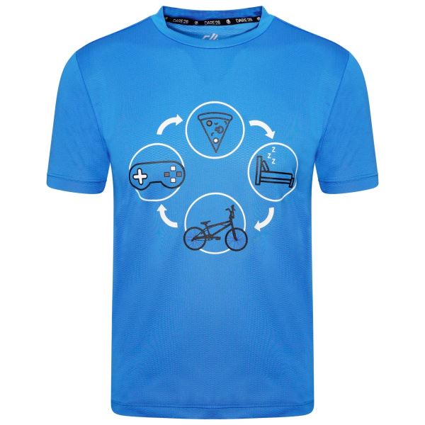 Detské funkčné tričko Dare2b RIGHTFUL modrá